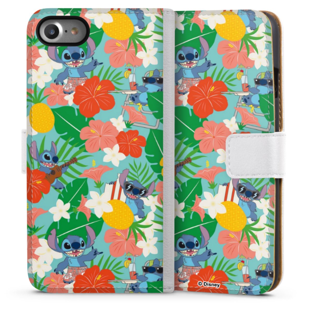 Coque avec languette
