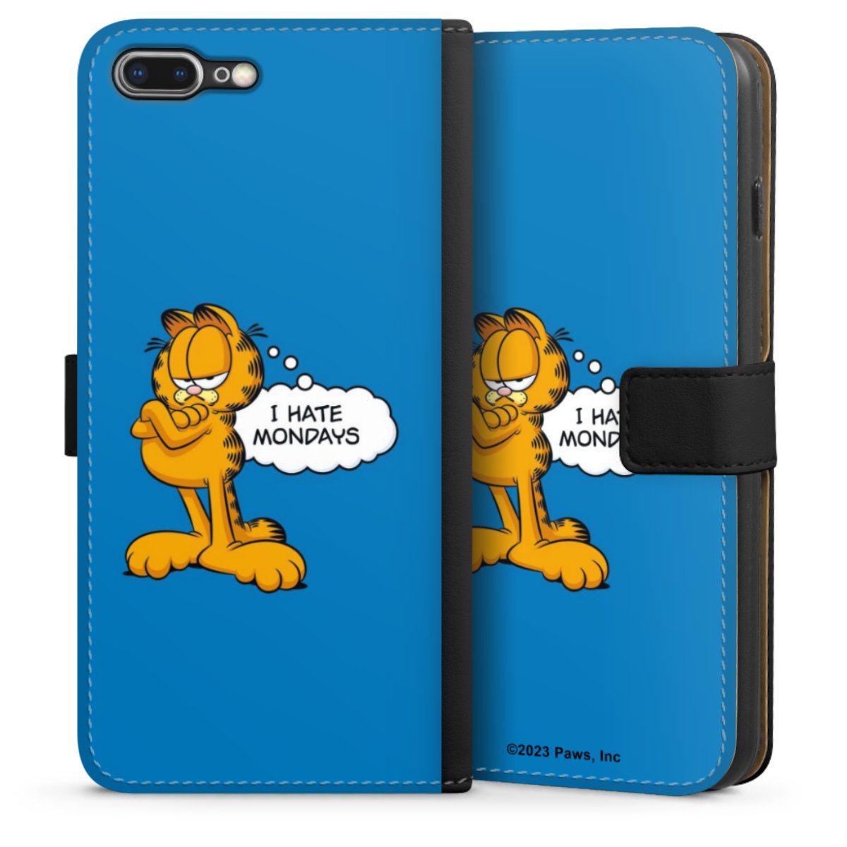 Garfield Je déteste les lundis Bleu