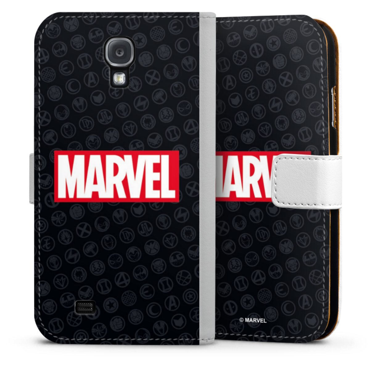 Marvel Logo Black Red 