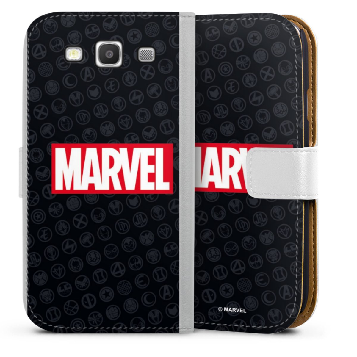 Marvel Logo Black Red 