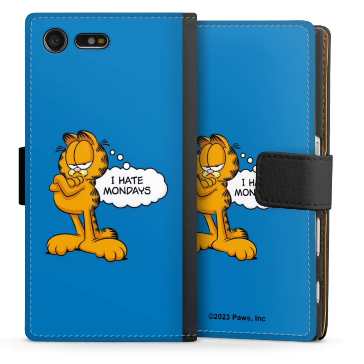 Garfield Ik haat maandagen blauw