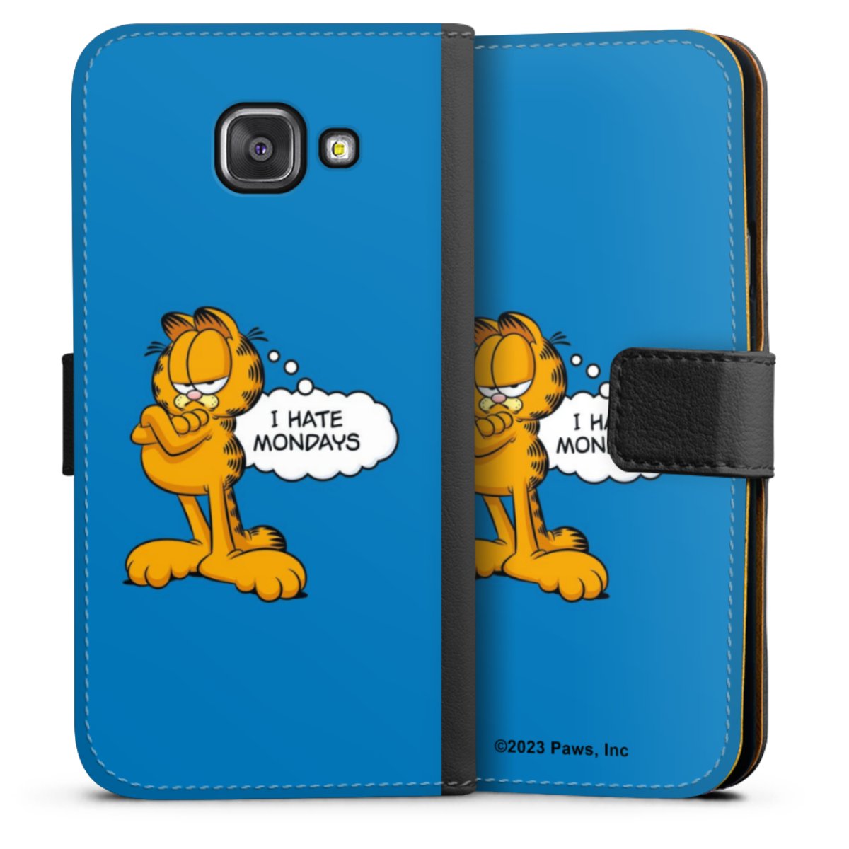 Garfield Ik haat maandagen blauw