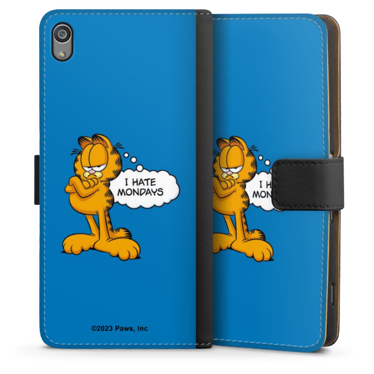 Garfield Je déteste les lundis Bleu