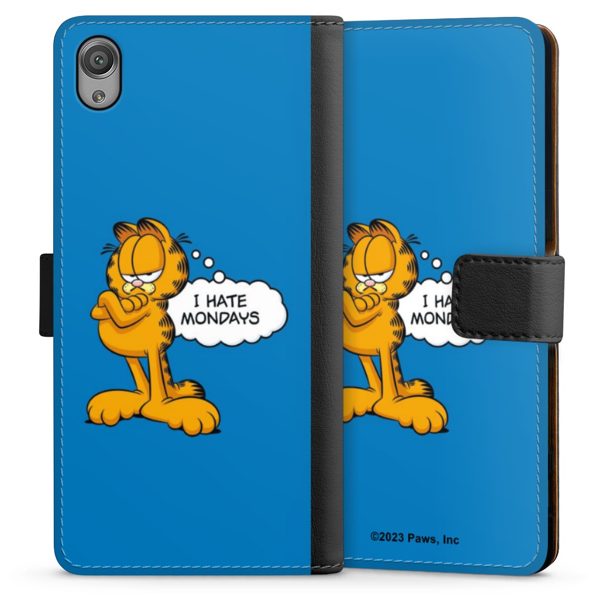 Garfield Ik haat maandagen blauw