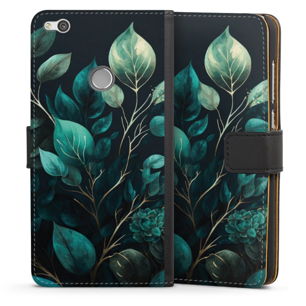 Eukalyptus dunkler Hintergrund