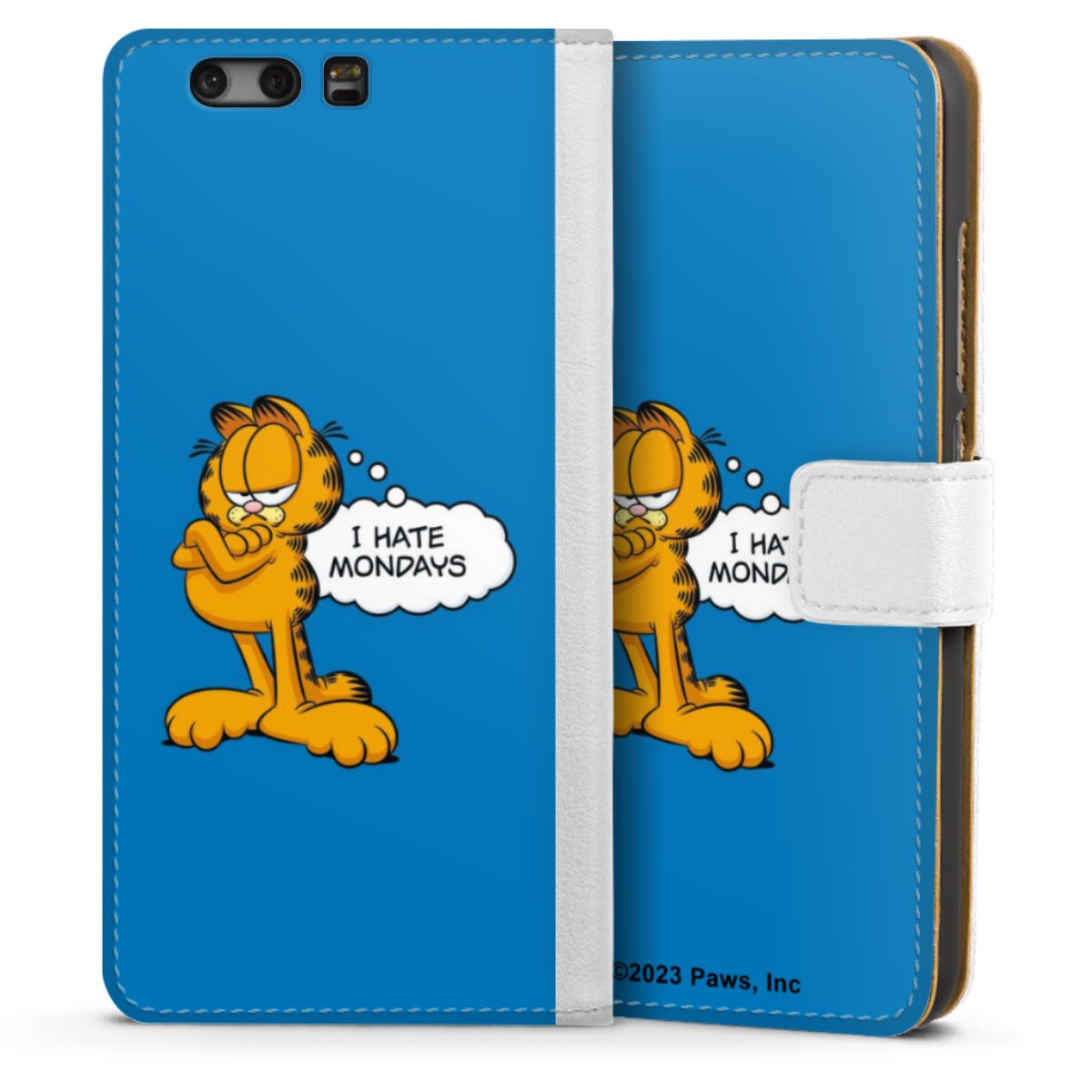 Garfield Ik haat maandagen blauw