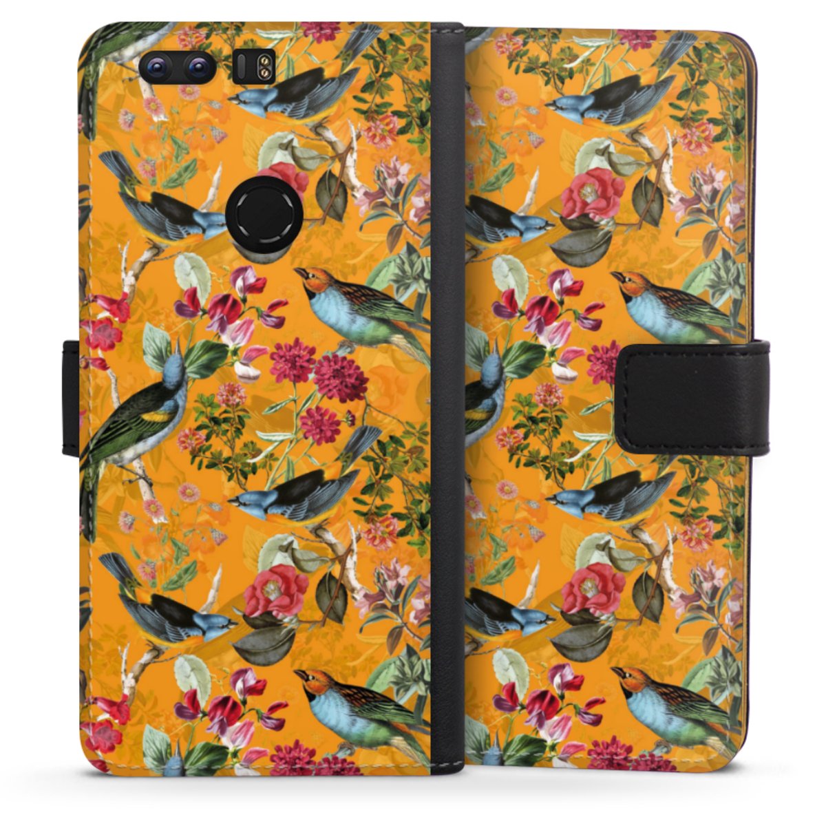 Vogels Bloemen Behang