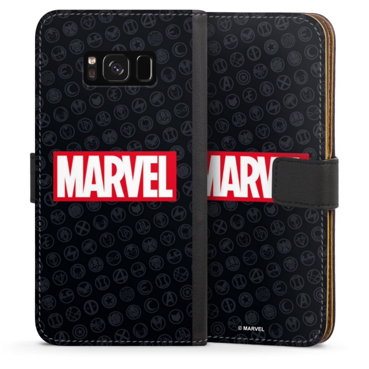 Marvel Logo Black Red 