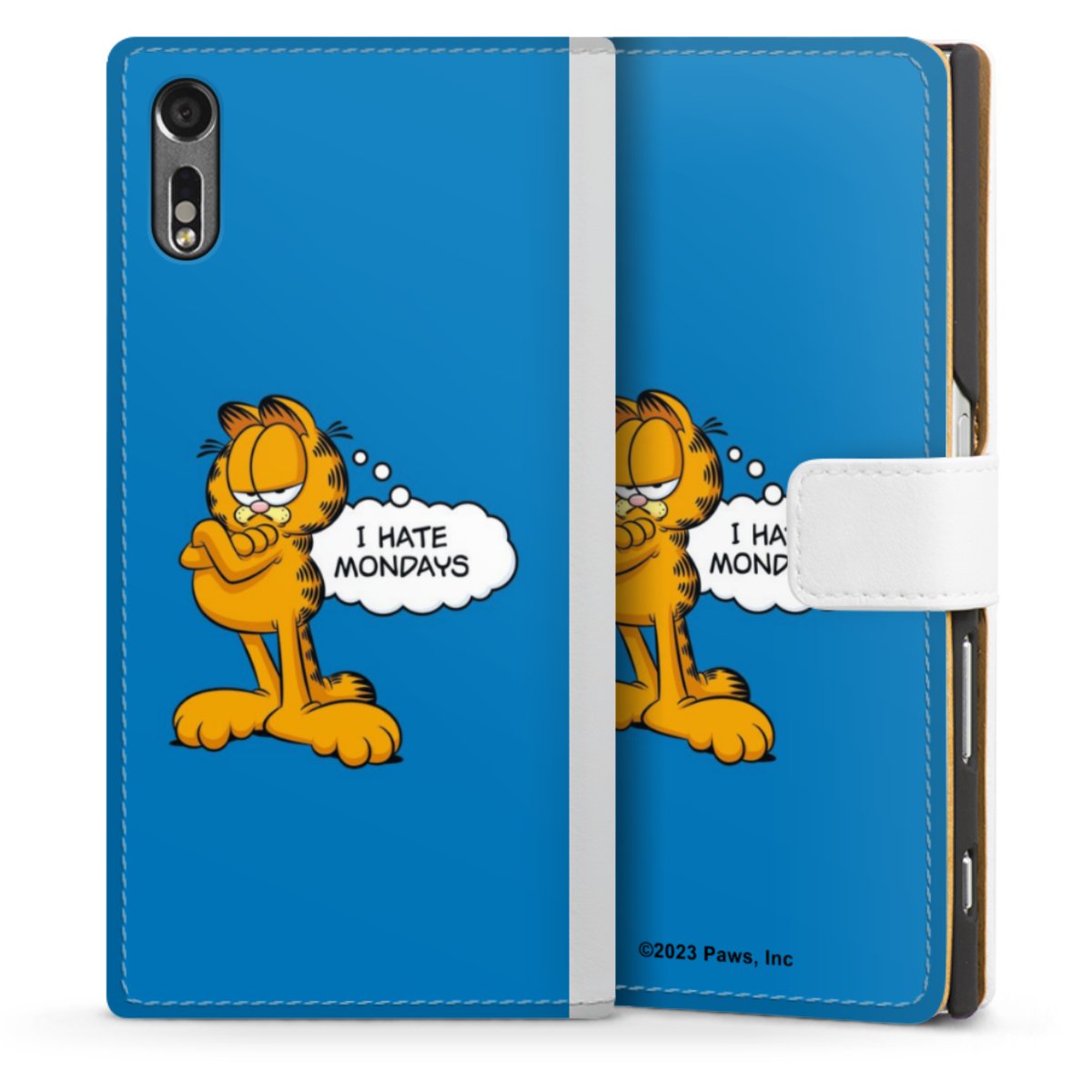 Garfield Ik haat maandagen blauw
