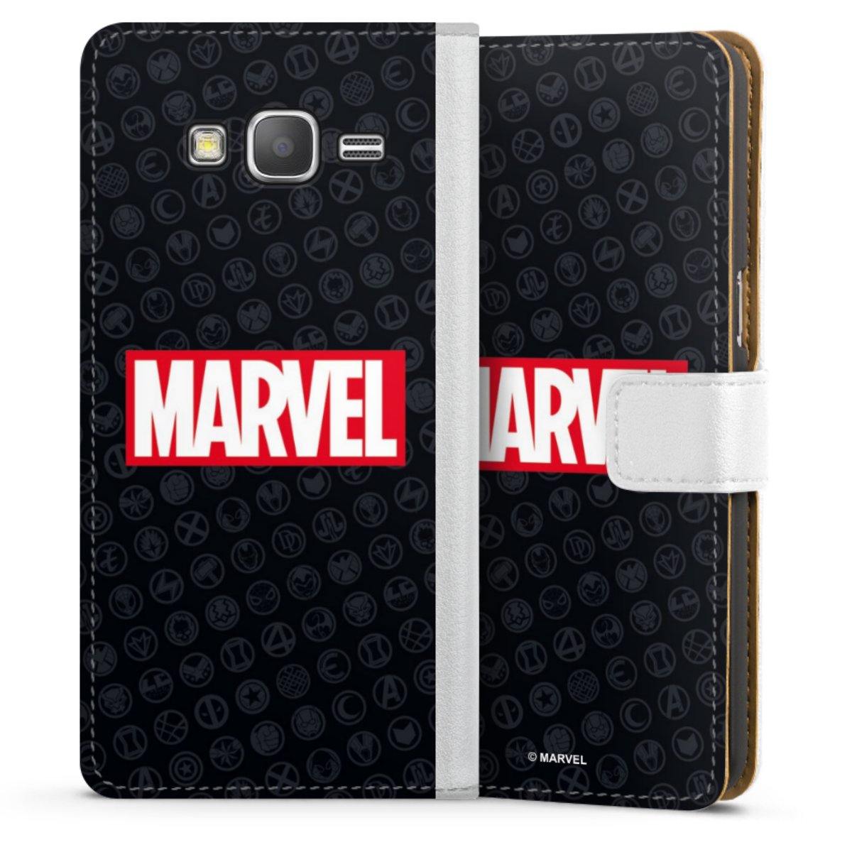 Marvel Logo Black Red 