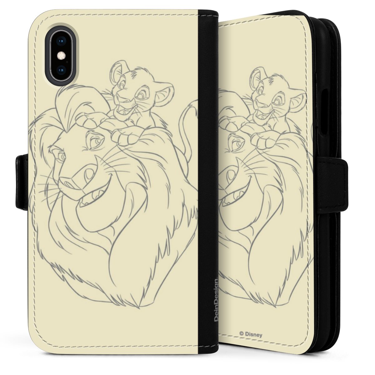 Etui folio avec languette