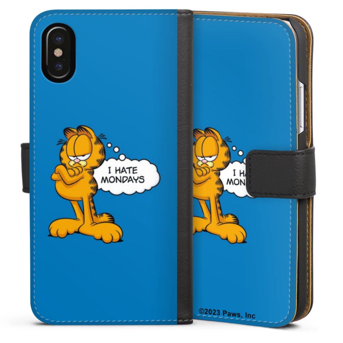 Garfield Ik haat maandagen blauw