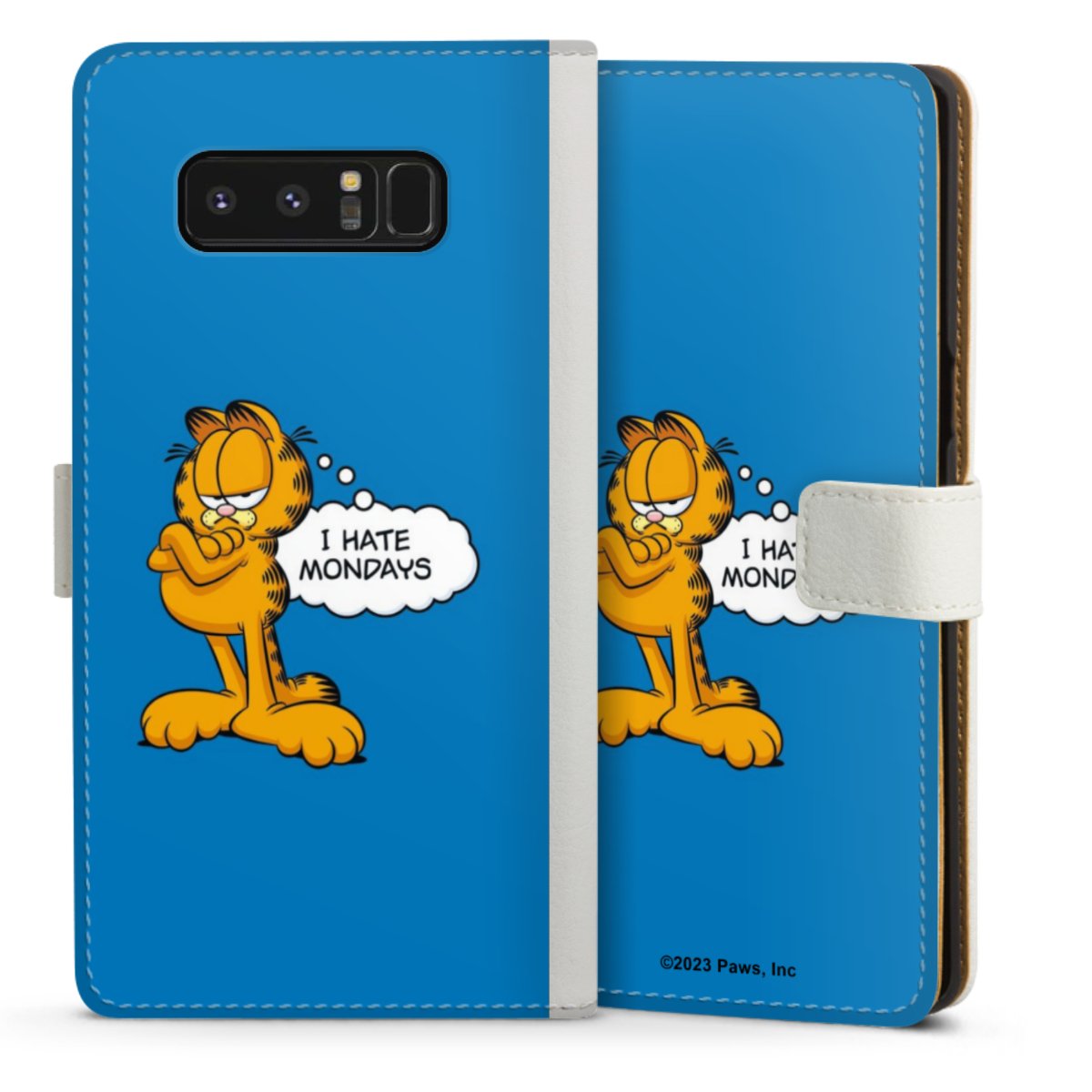 Garfield Ik haat maandagen blauw