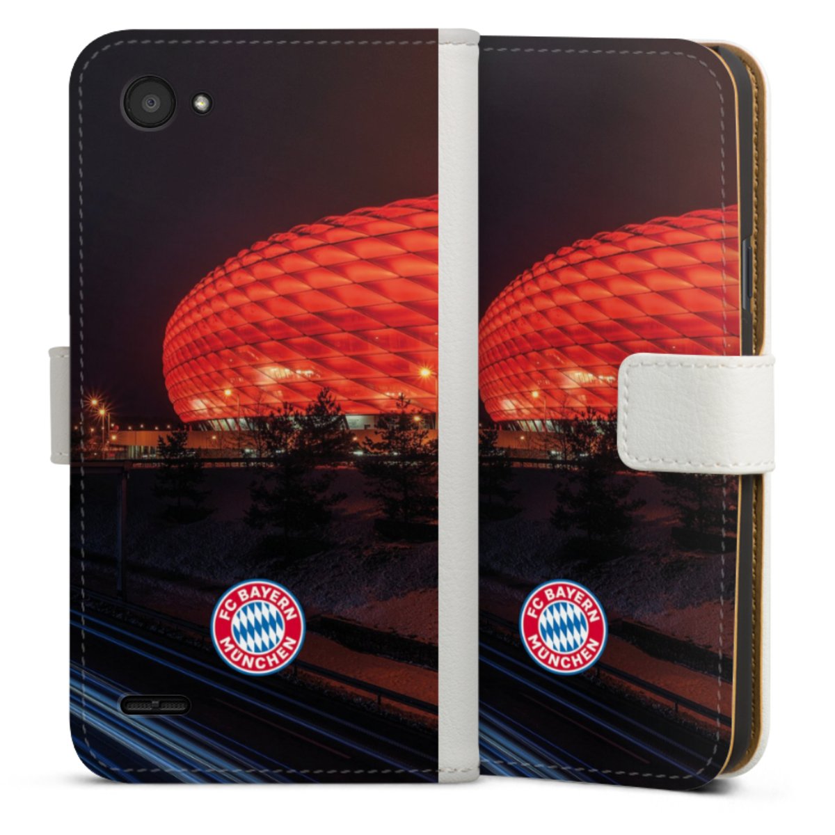 Allianz Arena bei Nacht FCB