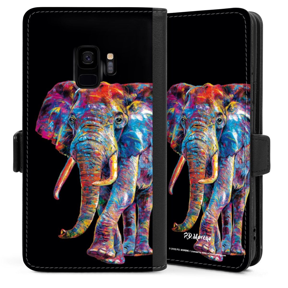Coque avec languette