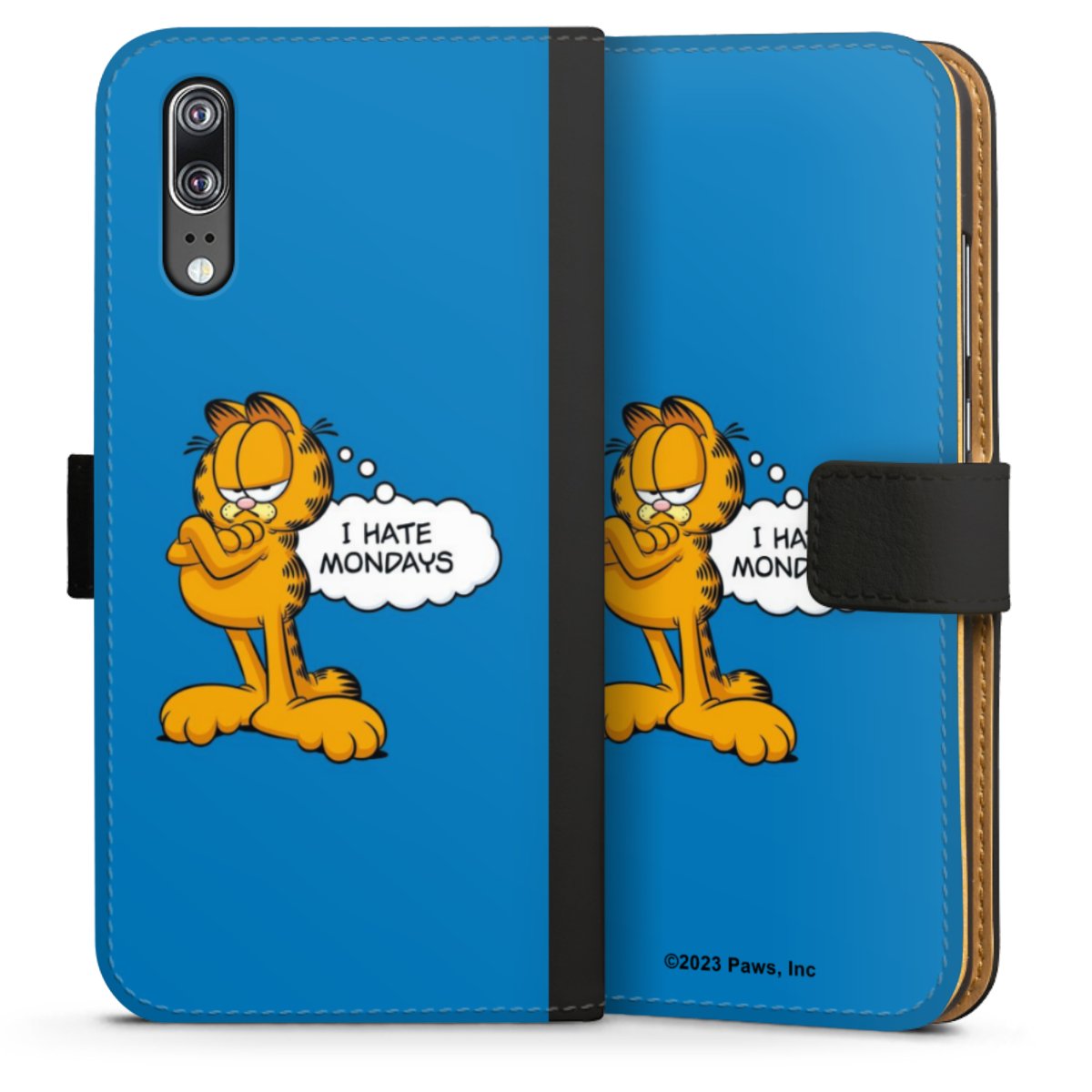 Garfield Ik haat maandagen blauw