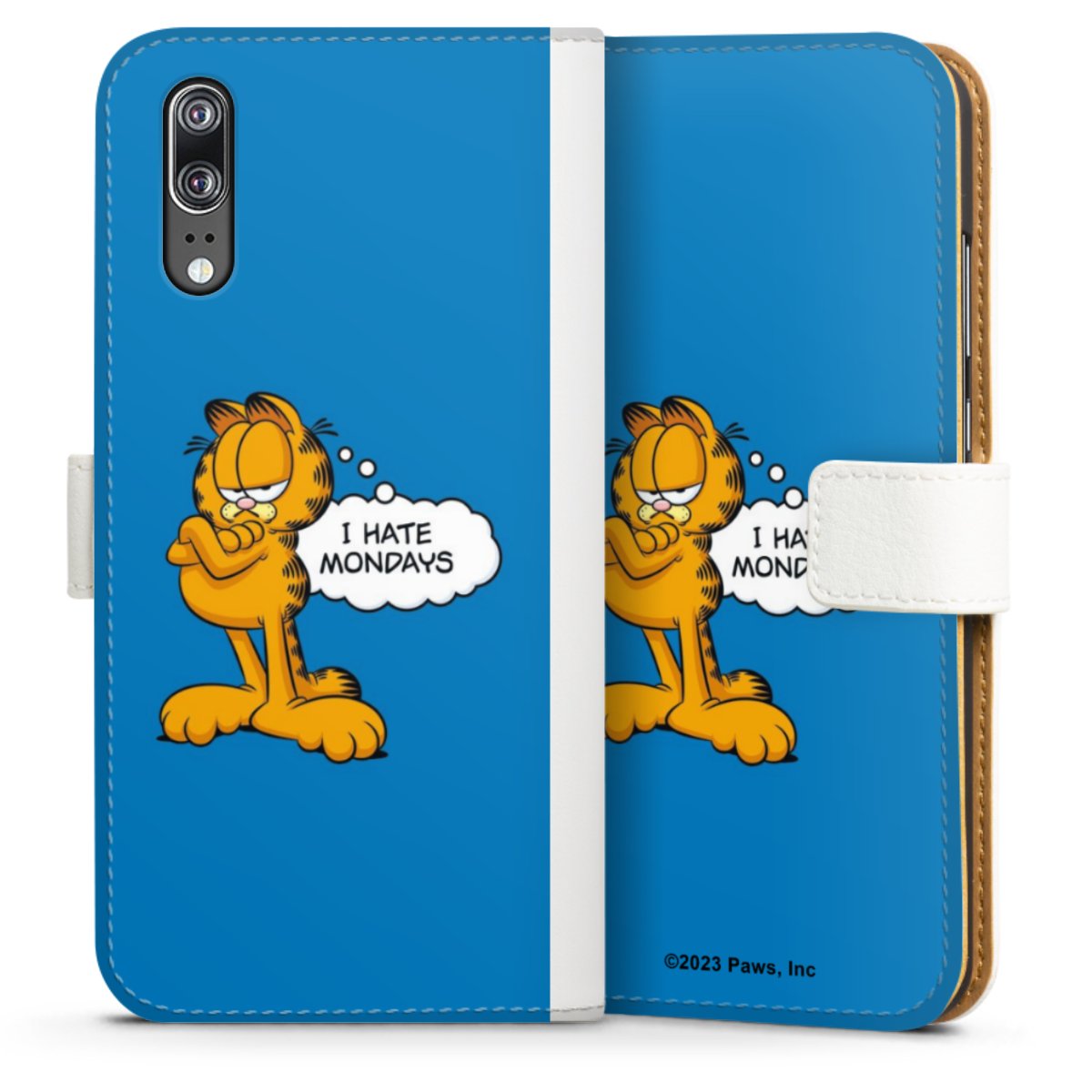 Garfield Je déteste les lundis Bleu