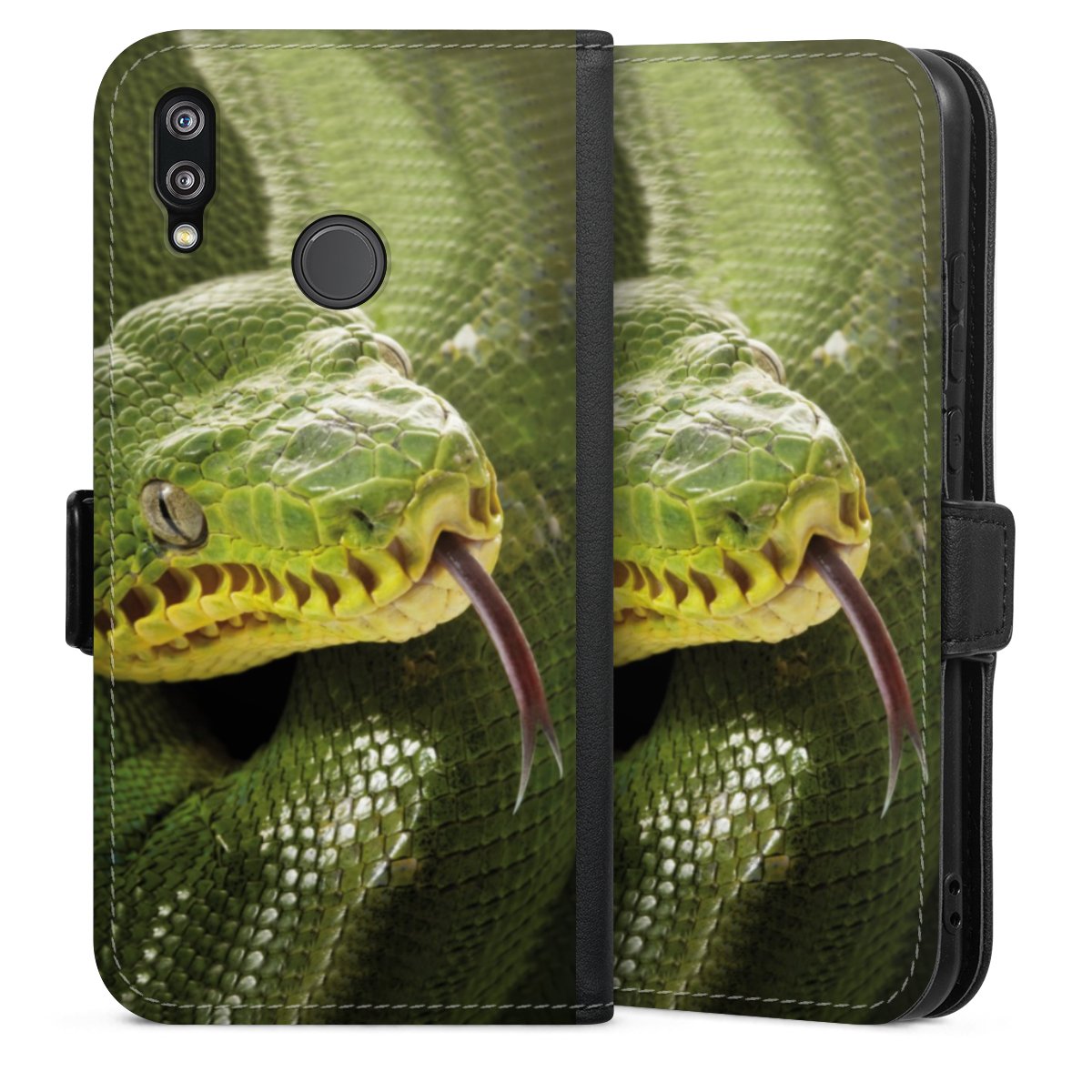 Coque avec languette