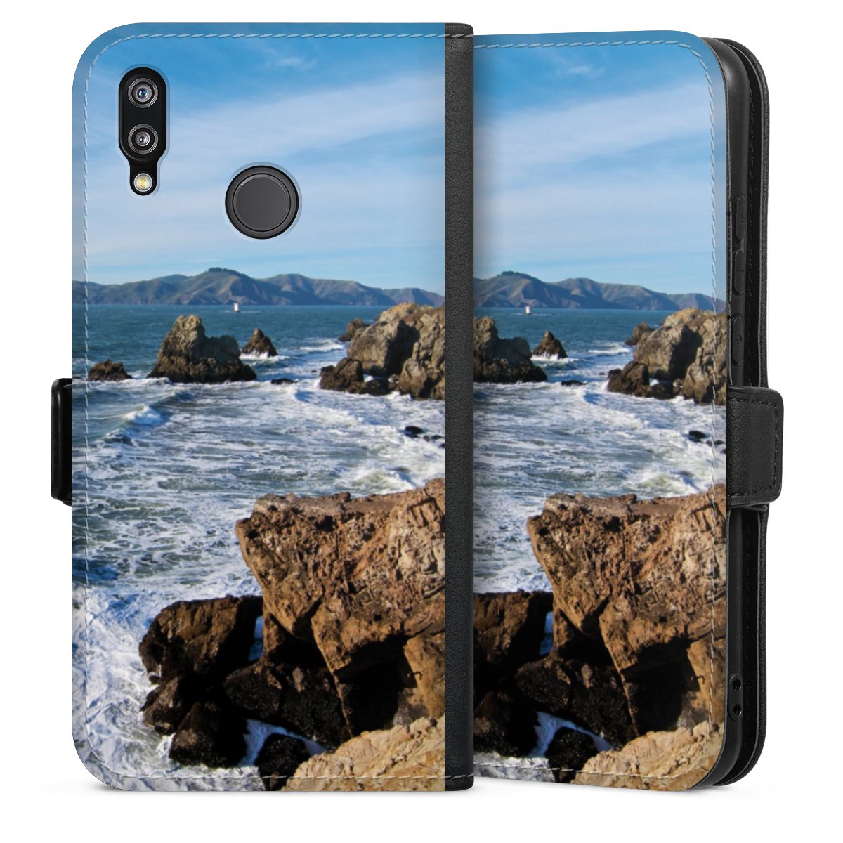 Coque avec languette