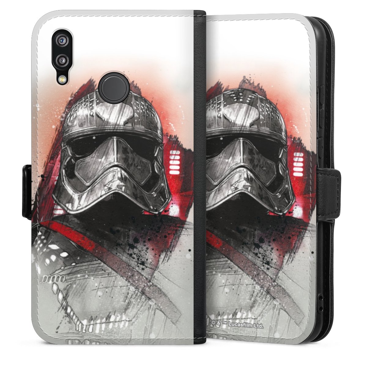 Coque avec languette