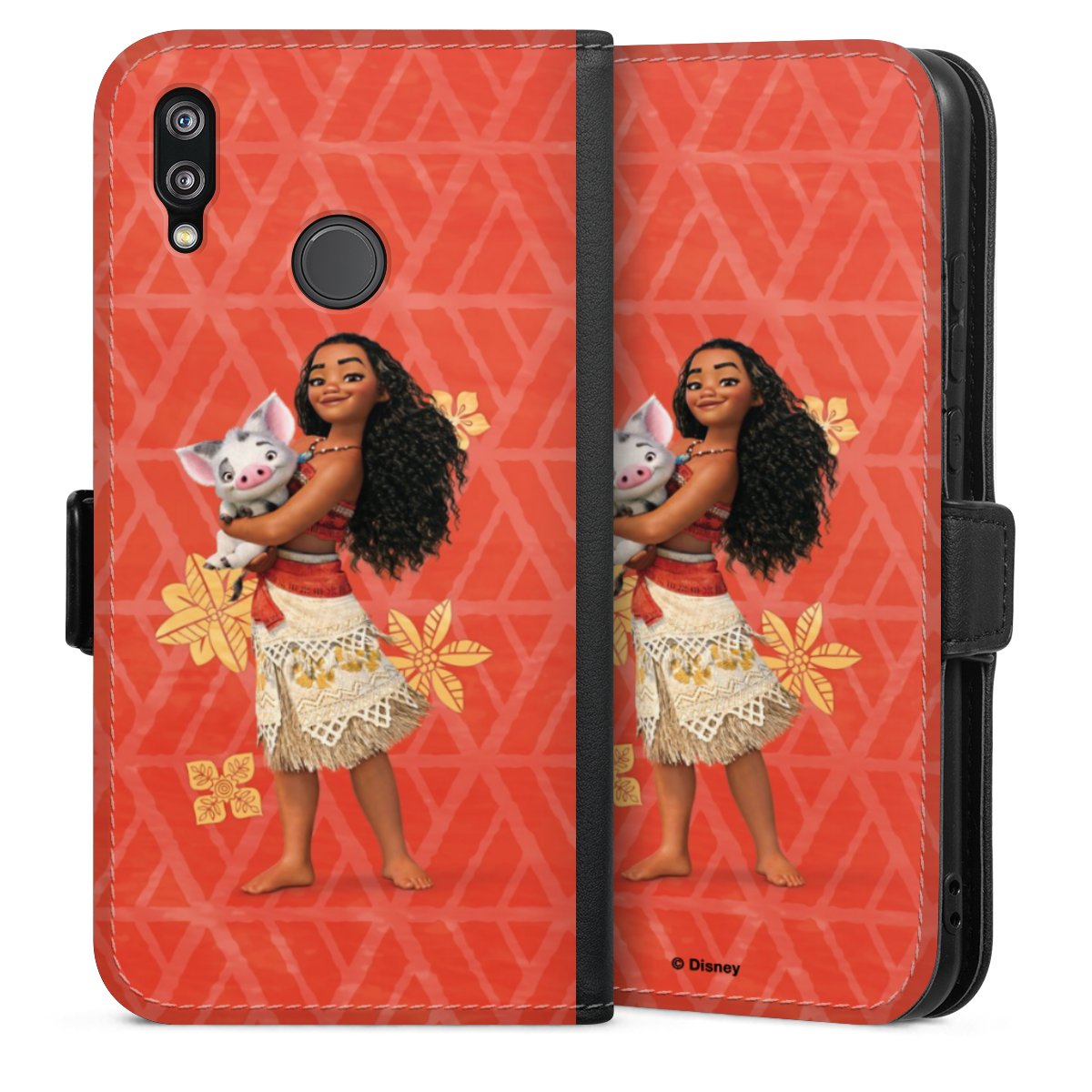 Coque avec languette