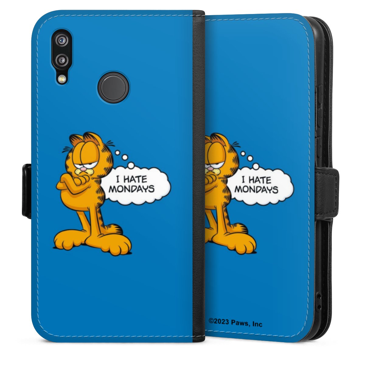 Garfield Je déteste les lundis Bleu