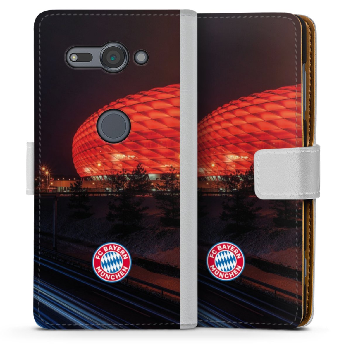 Allianz Arena bei Nacht FCB