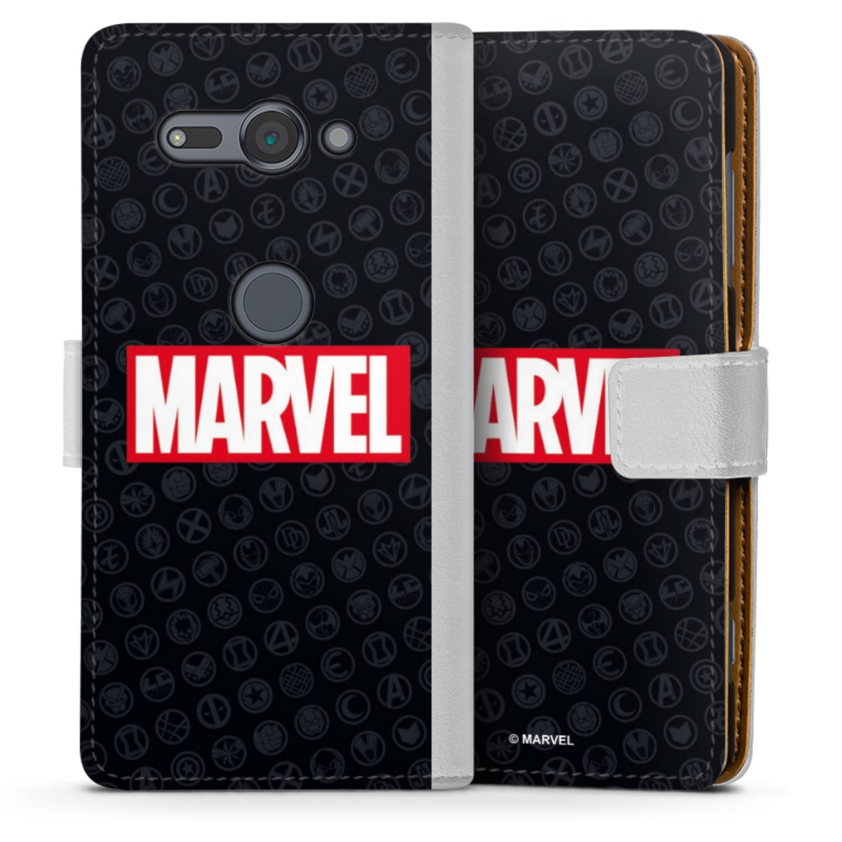 Marvel Logo Black Red 