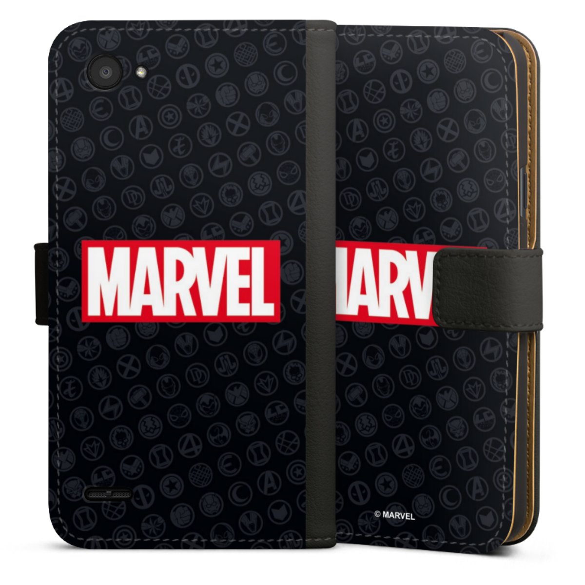 Marvel Logo Black Red 