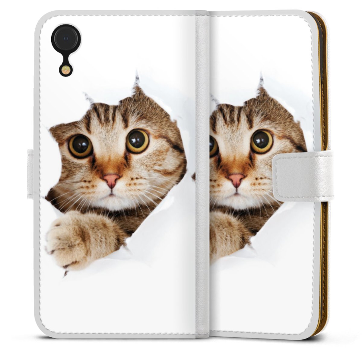 Coque avec languette