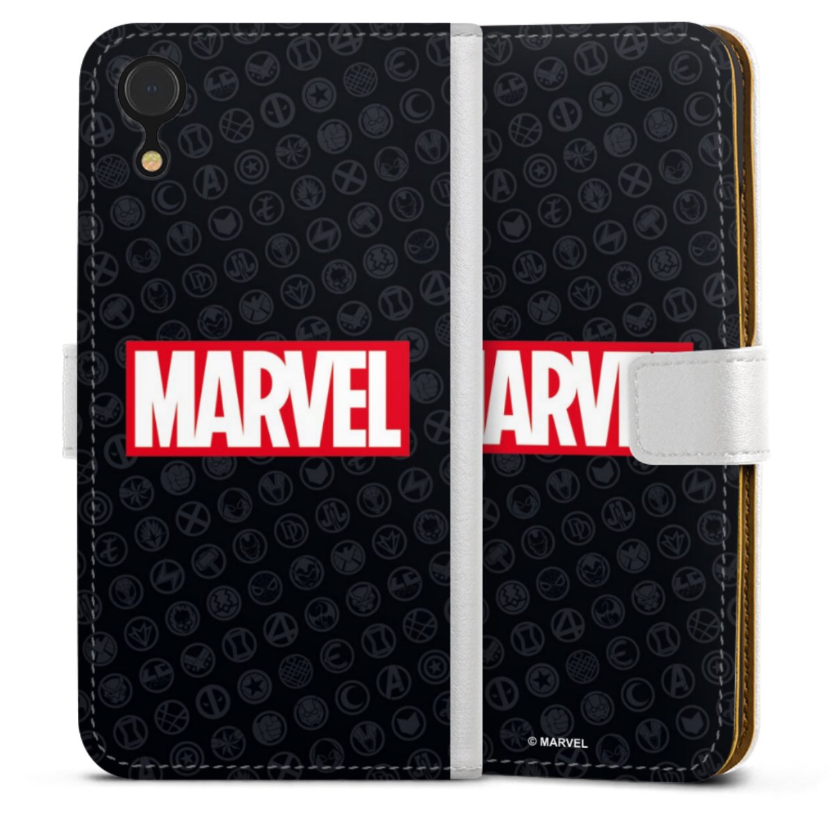 Marvel Logo Black Red 