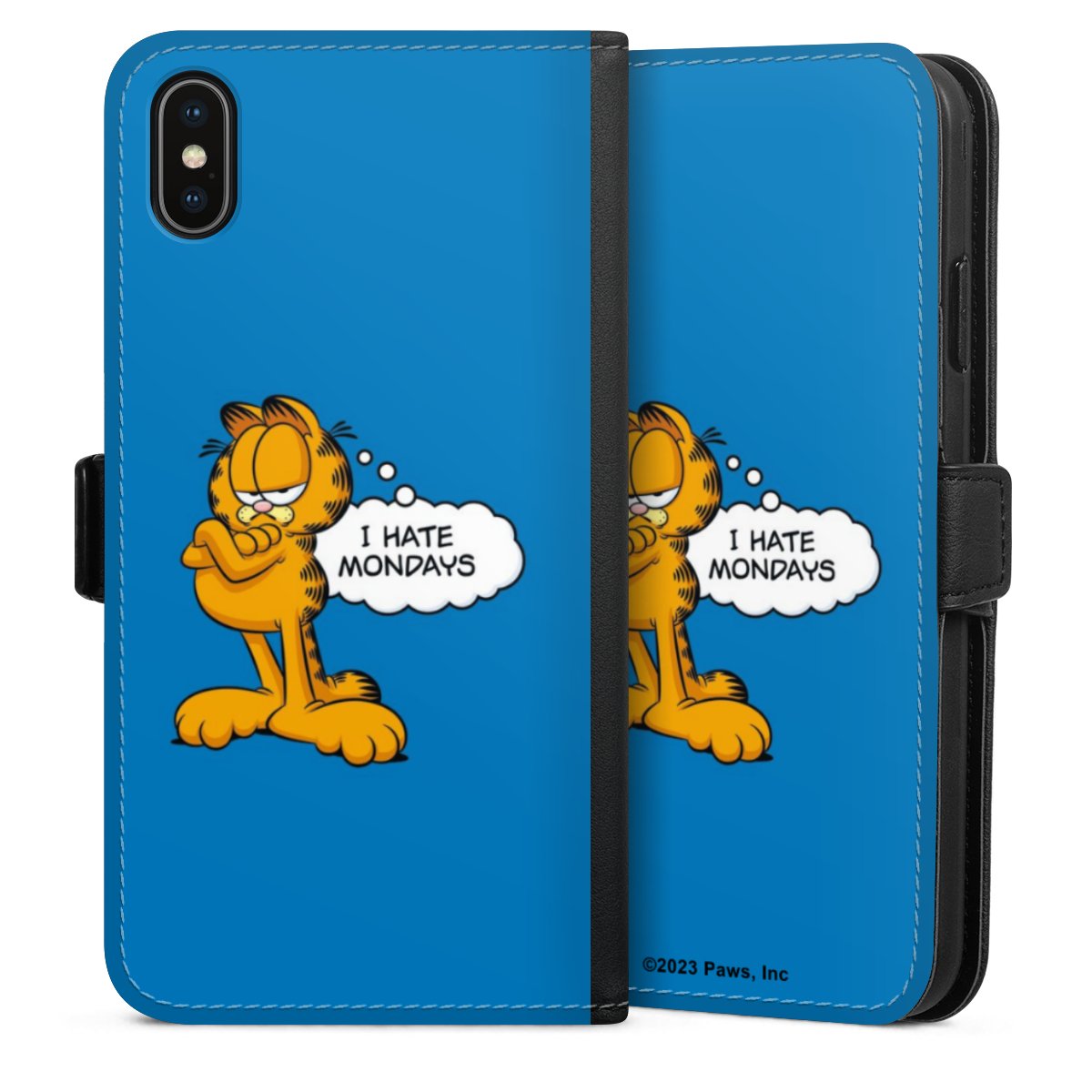 Garfield Je déteste les lundis Bleu