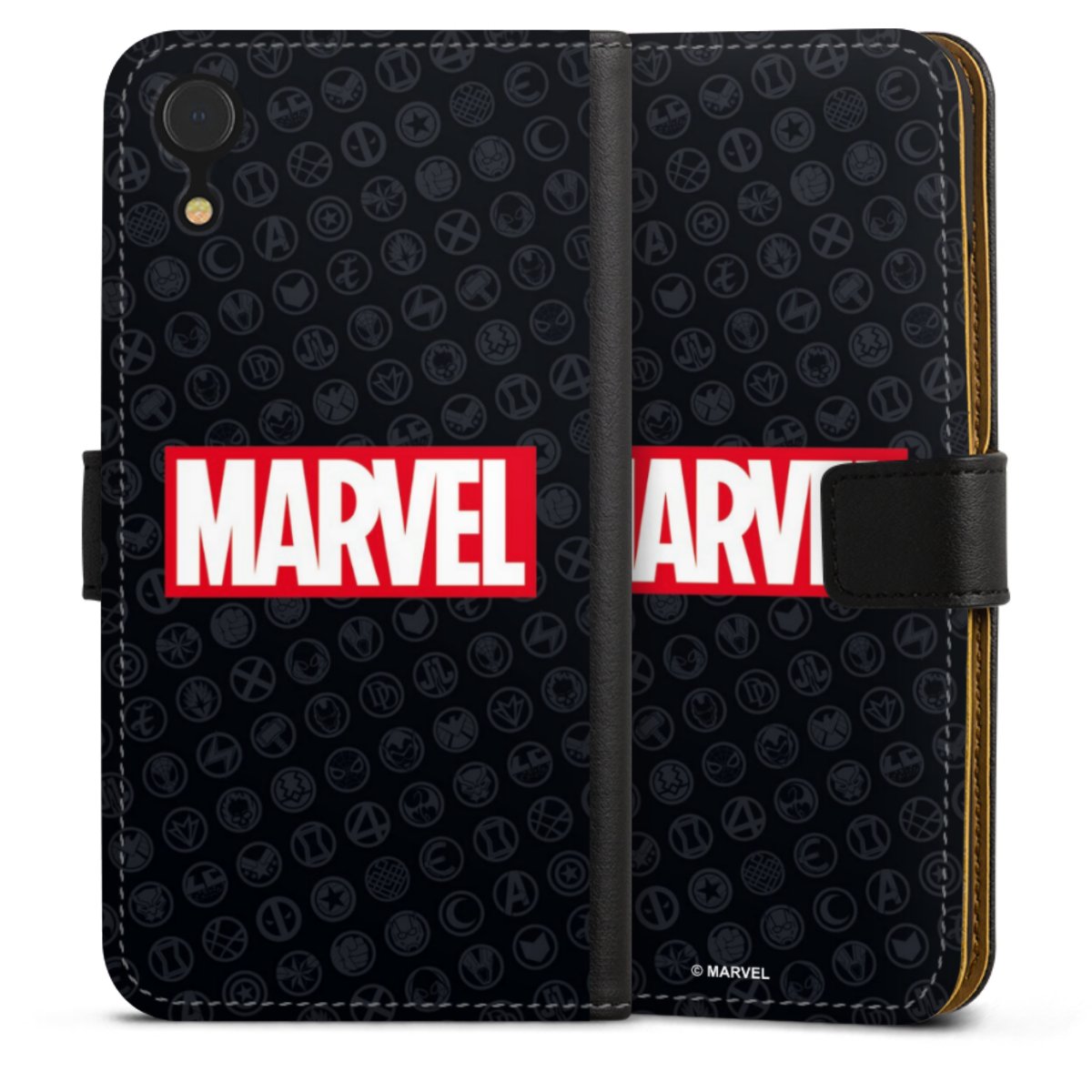 Marvel Logo Black Red 