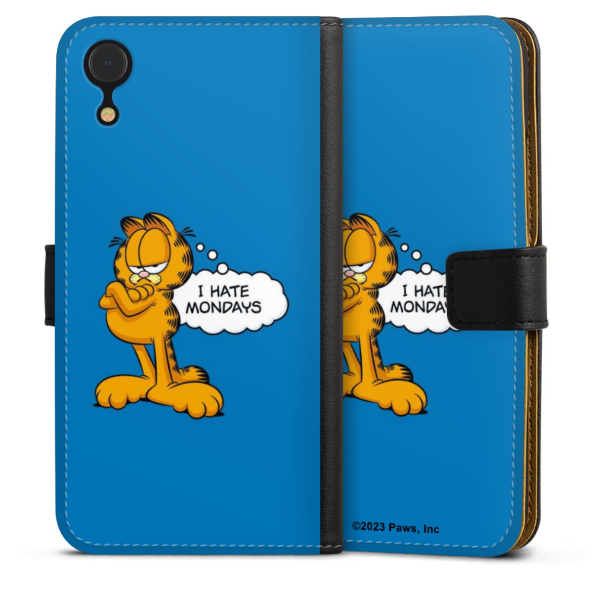 Garfield Je déteste les lundis Bleu