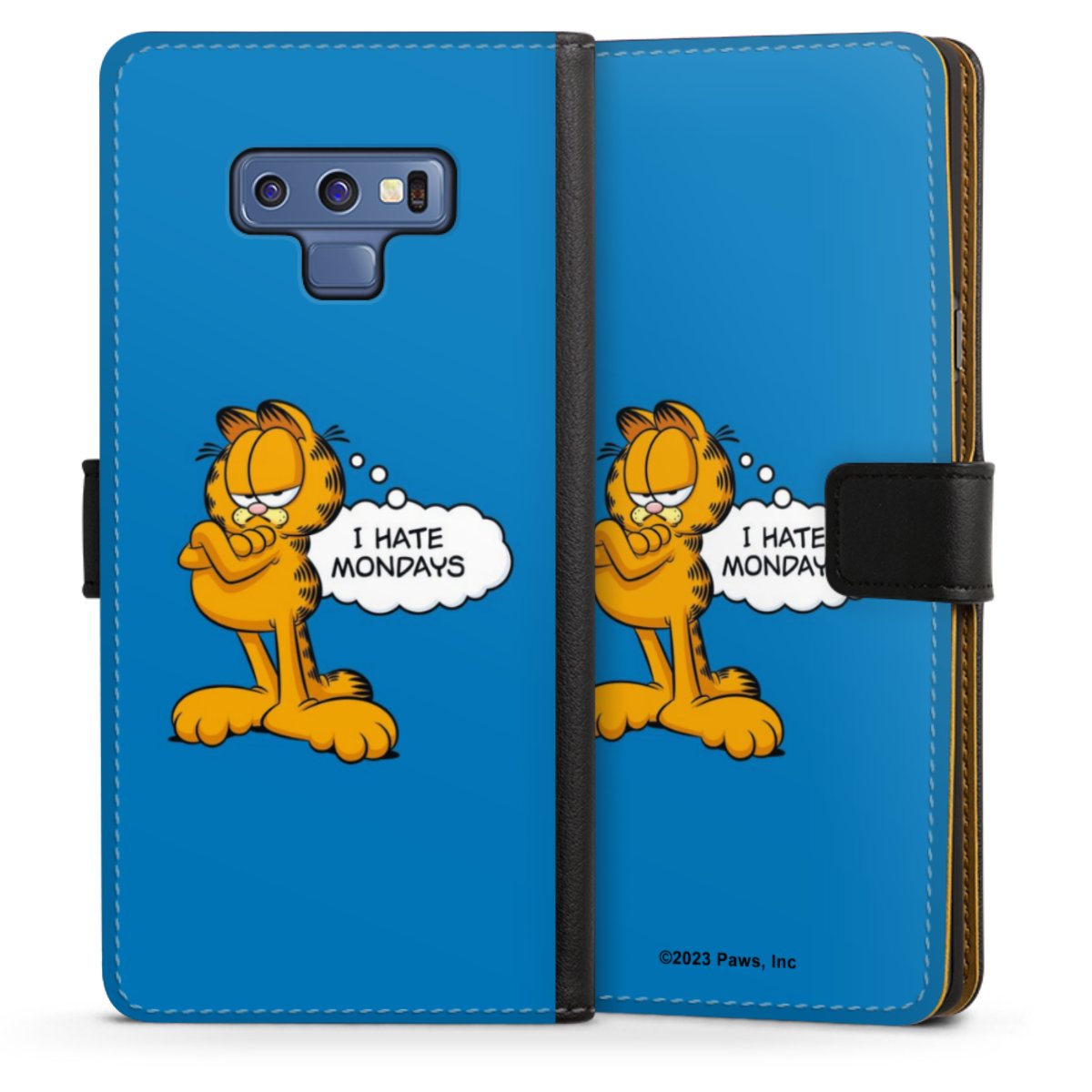 Garfield Je déteste les lundis Bleu