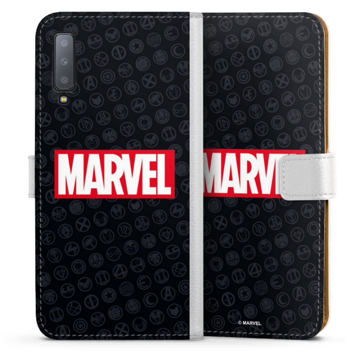 Marvel Logo Black Red 