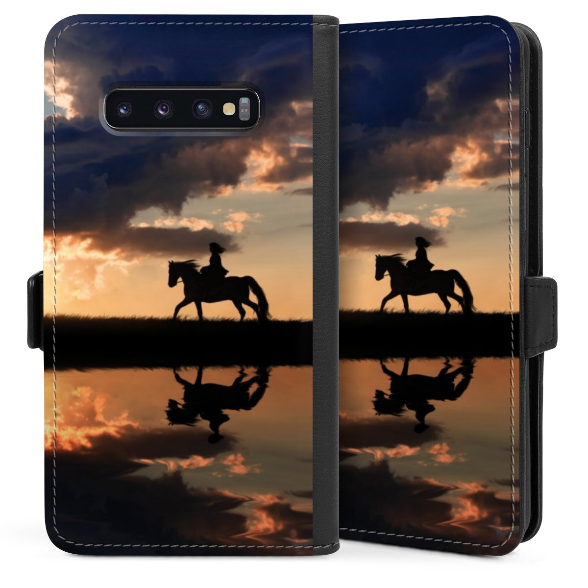 Coque avec languette
