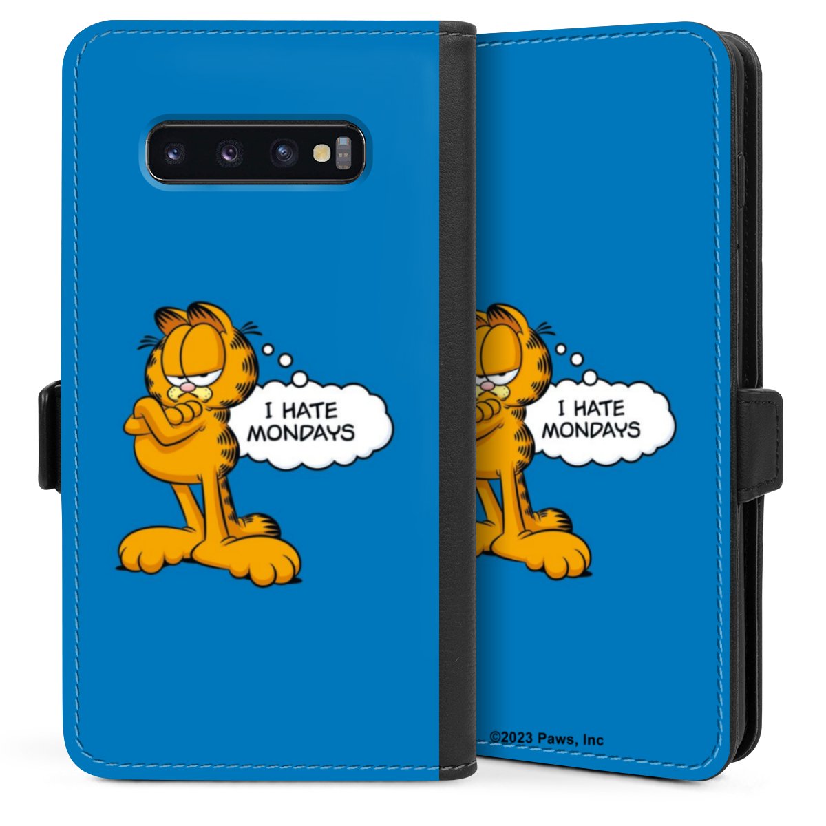 Garfield Ik haat maandagen blauw