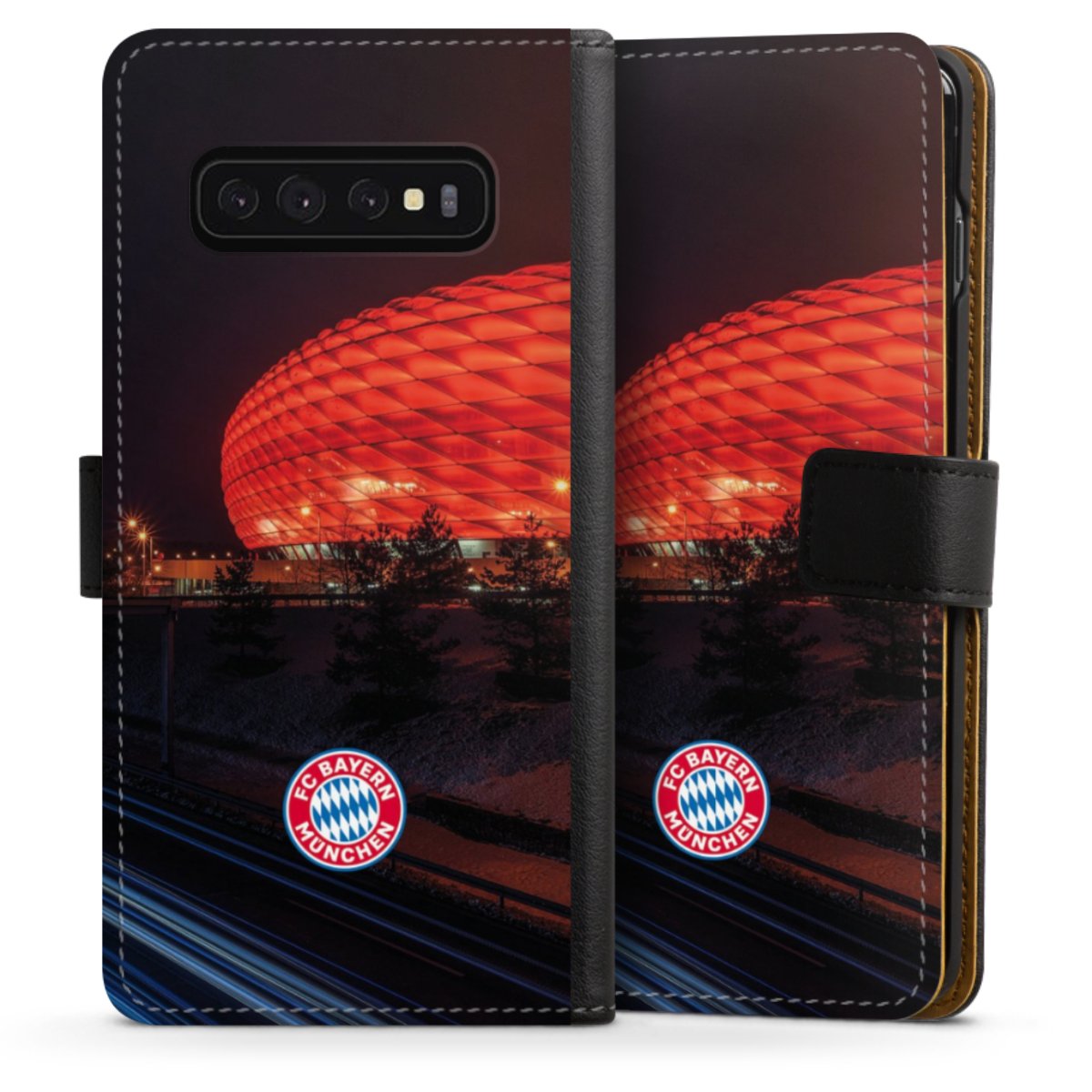 Allianz Arena bei Nacht FCB