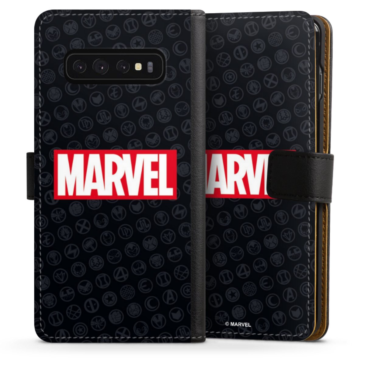 Marvel Logo Black Red 