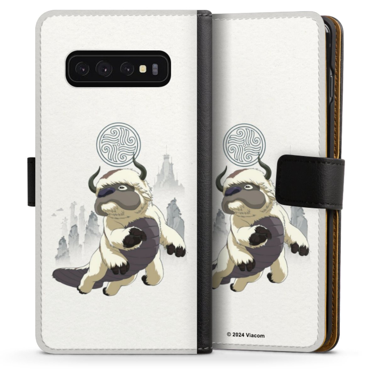 Coque avec languette