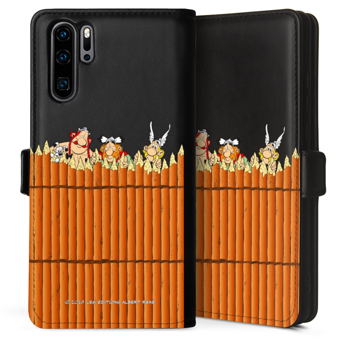 Gaulois Derrière Palissade Transparent