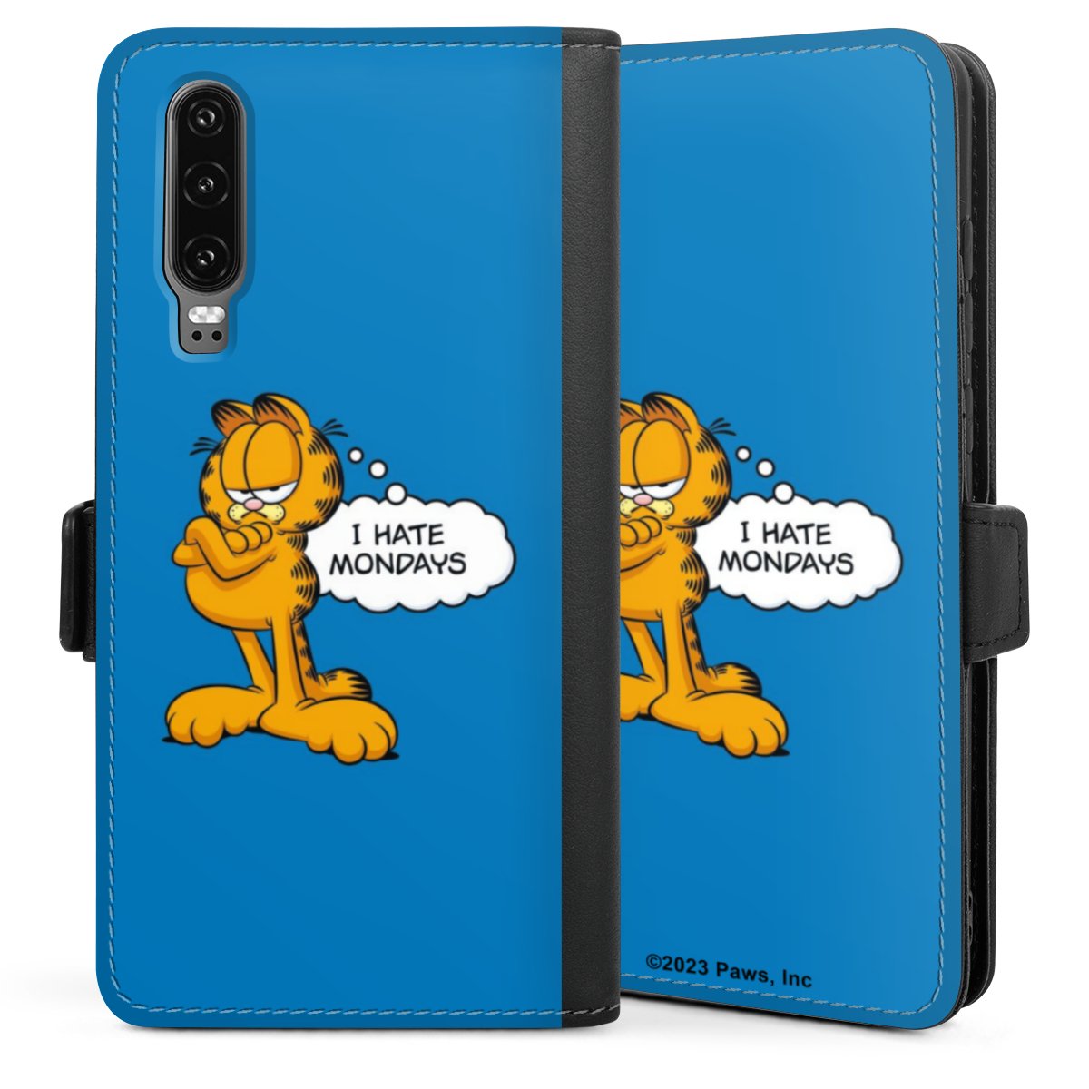 Garfield Je déteste les lundis Bleu