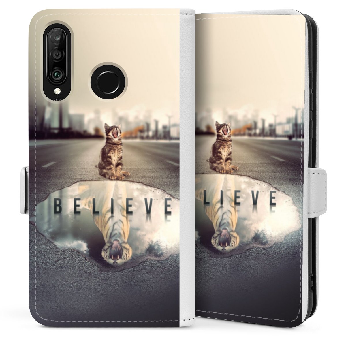 Coque avec languette