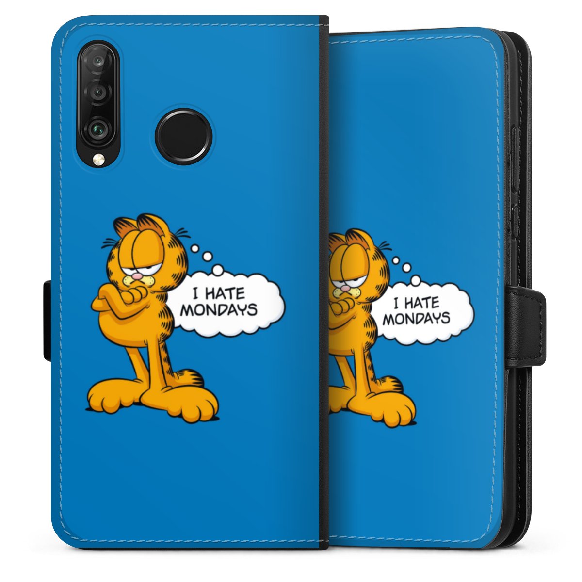 Garfield Je déteste les lundis Bleu