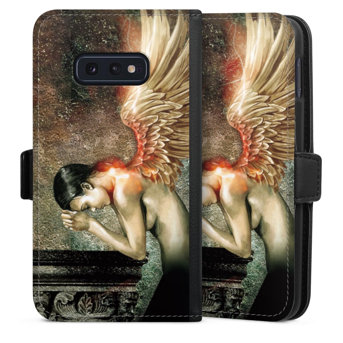Coque avec languette