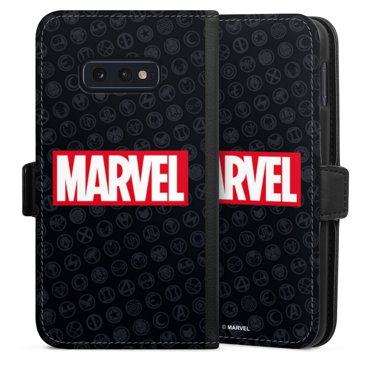 Marvel Logo Black Red 