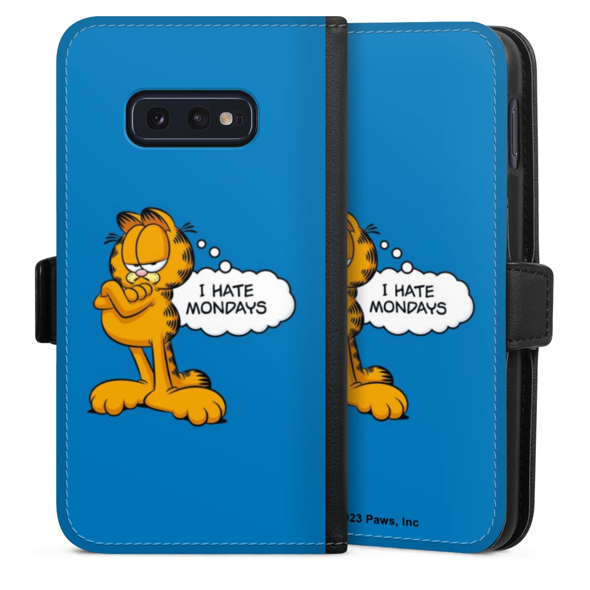 Garfield Ik haat maandagen blauw