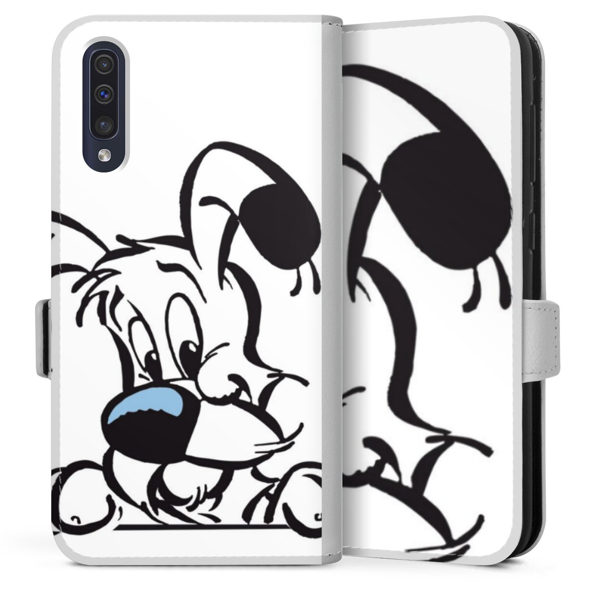 Coque avec languette
