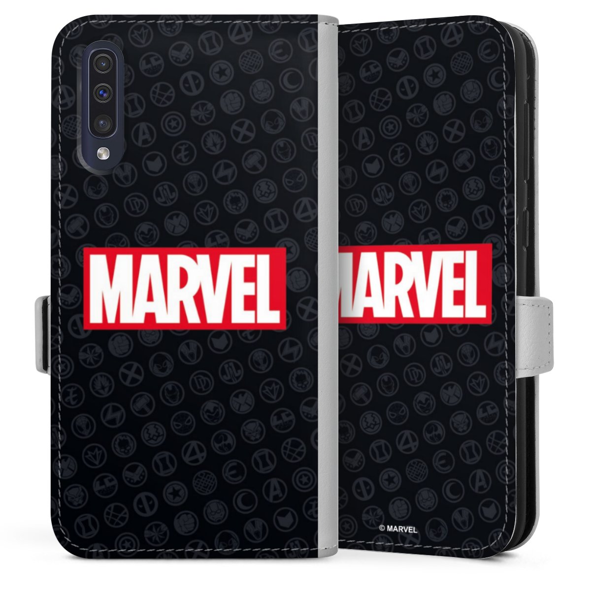 Marvel Logo Black Red 